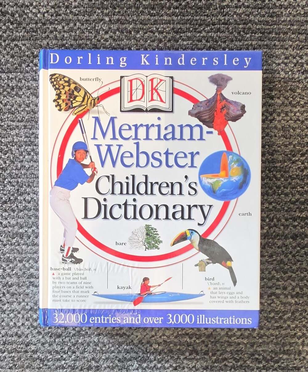 DK Merriam-Webster Children's Dictionary Hardcover Book